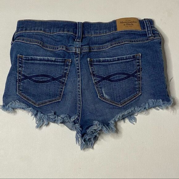 Abercrombie & Fitch | Factory Distressed Denim Shorts - Picture 4 of 4